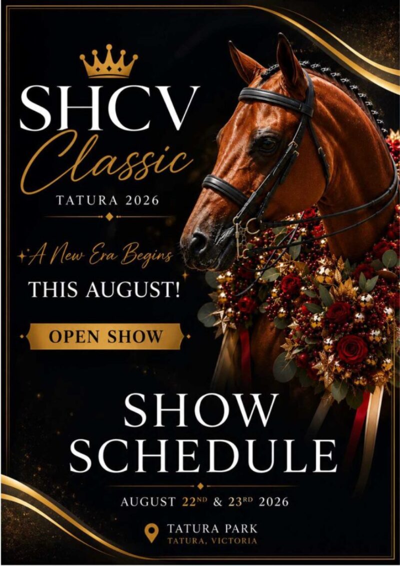 SHCV Classic Show Schedule 2026